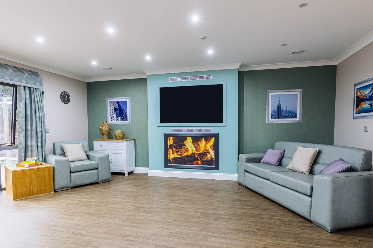 Lounge at Arbour Lodge Independent Hospital