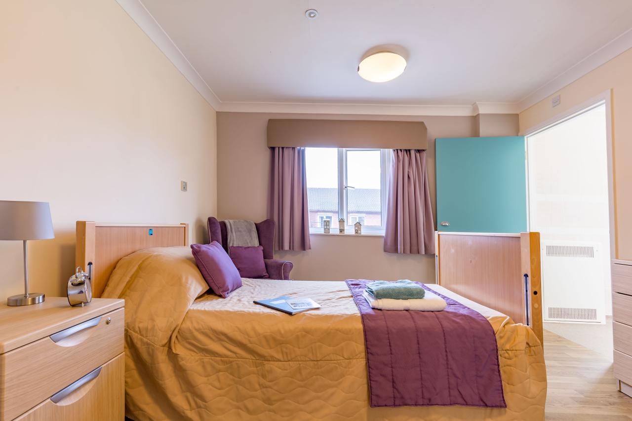 Bedroom at Castle Lodge