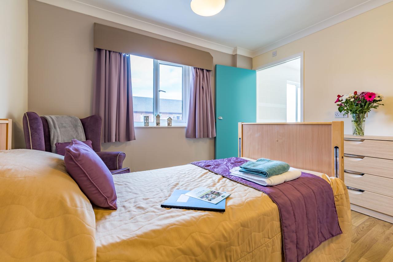 Bedroom at Castle Lodge