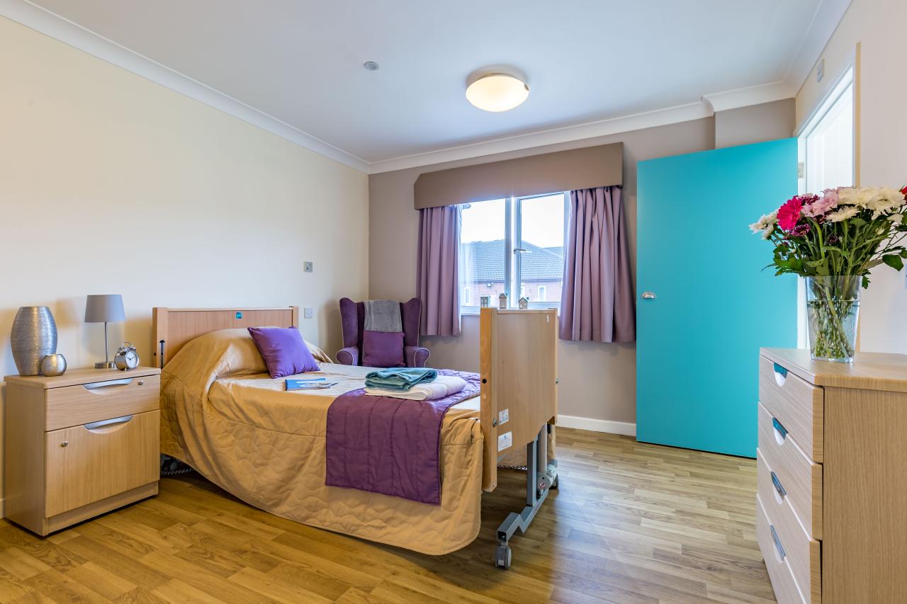 Bedroom at Castle Lodge