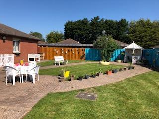 Garden at Castle Lodge