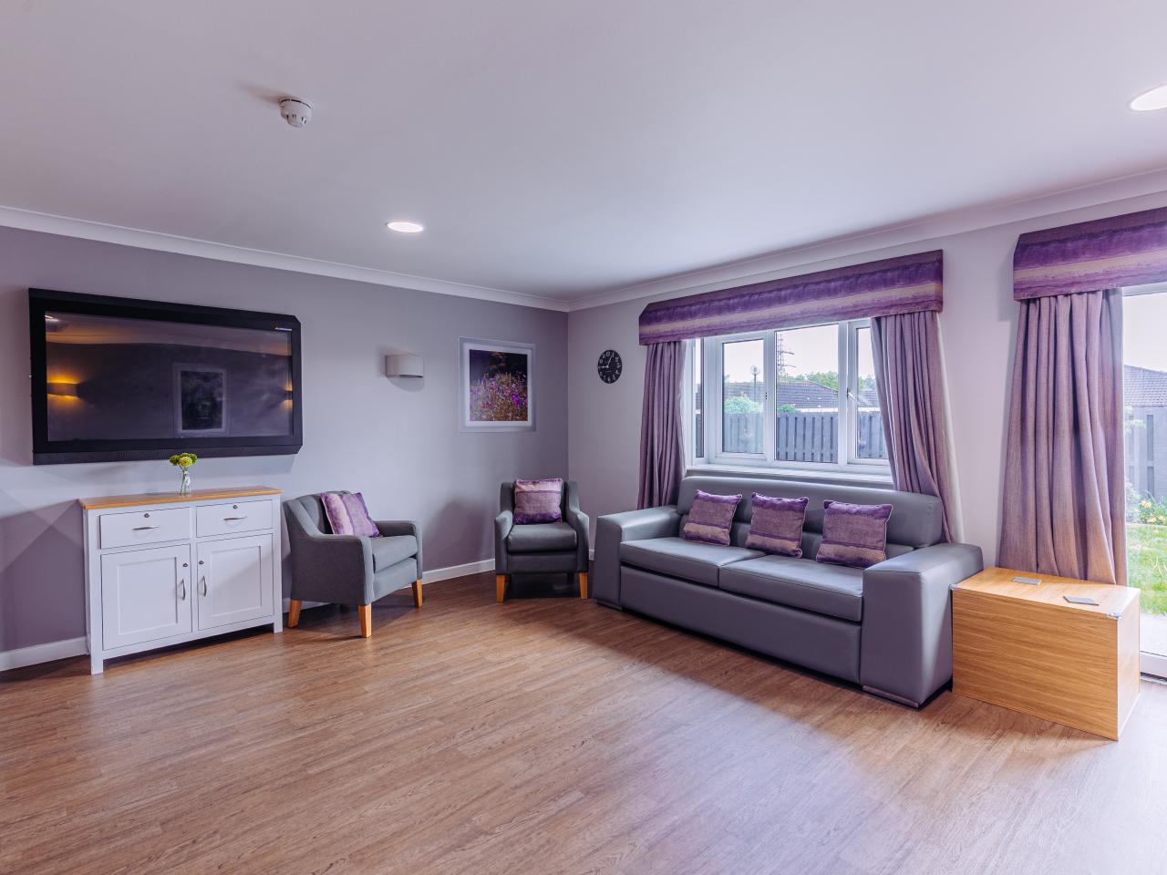 Living Room at Castle Lodge Independent Hospital 